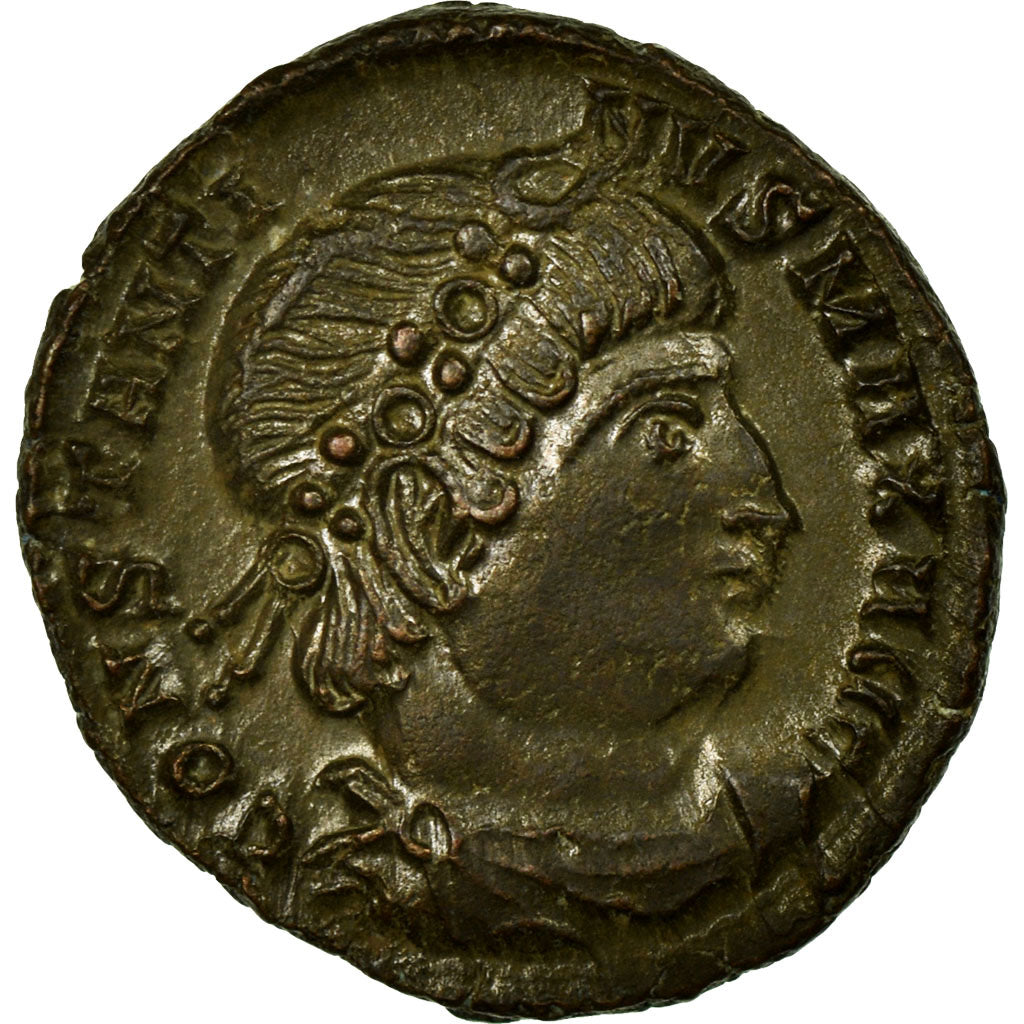 Coin, Constantine I, Nummus, Trier, AU(55-58), Copper, Cohen:254