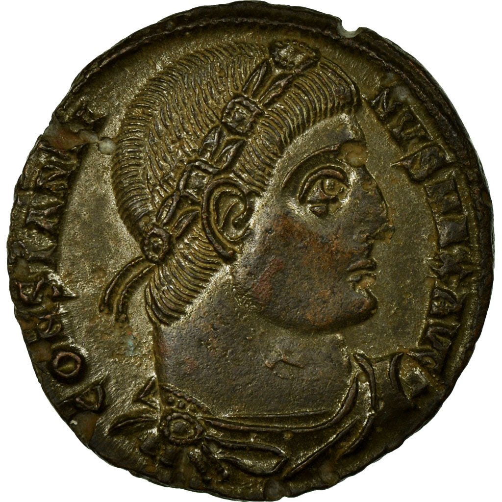 Moneta, Constantine I, Nummus, Siscia, AU(55-58), Miedź, Cohen:254