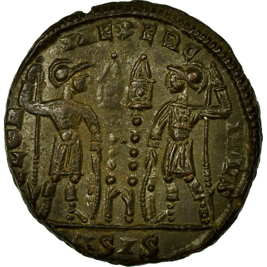 Moneta, Constantine I, Nummus, Siscia, AU(55-58), Miedź, Cohen:254