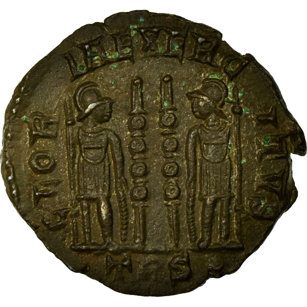 Coin, Constantine II, Nummus, Trier, AU(50-53), Copper, Cohen:122