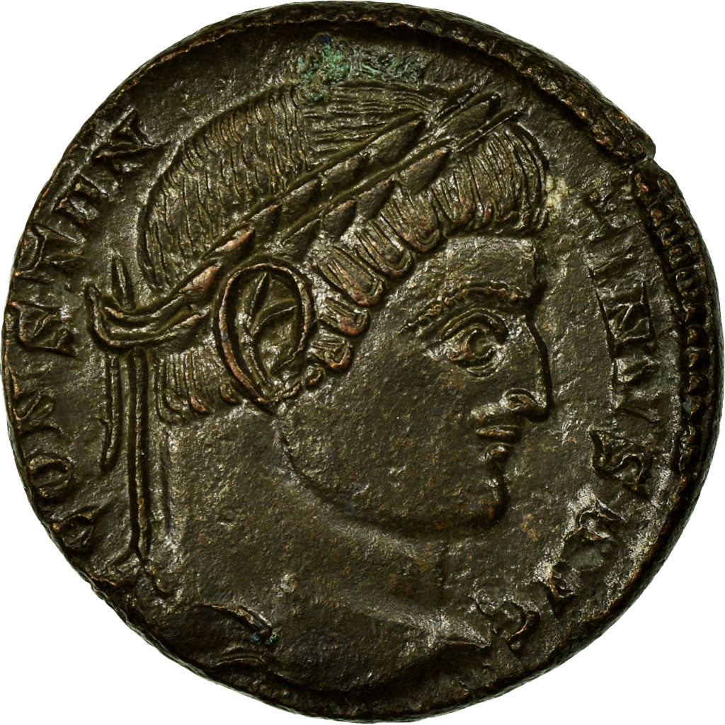 Moneta, Constantine I, Nummus, Trier, AU(55-58), Miedź, Cohen:454