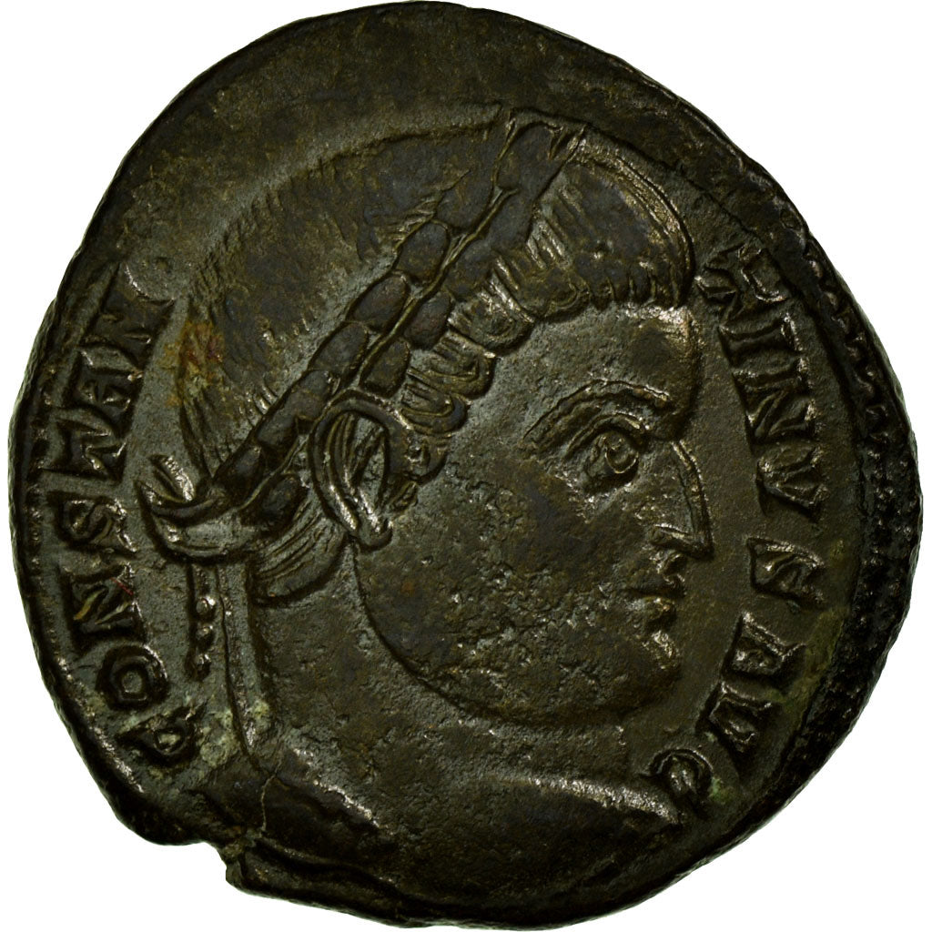 Coin, Constantine I, Nummus, Trier, AU(50-53), Copper, Cohen:487