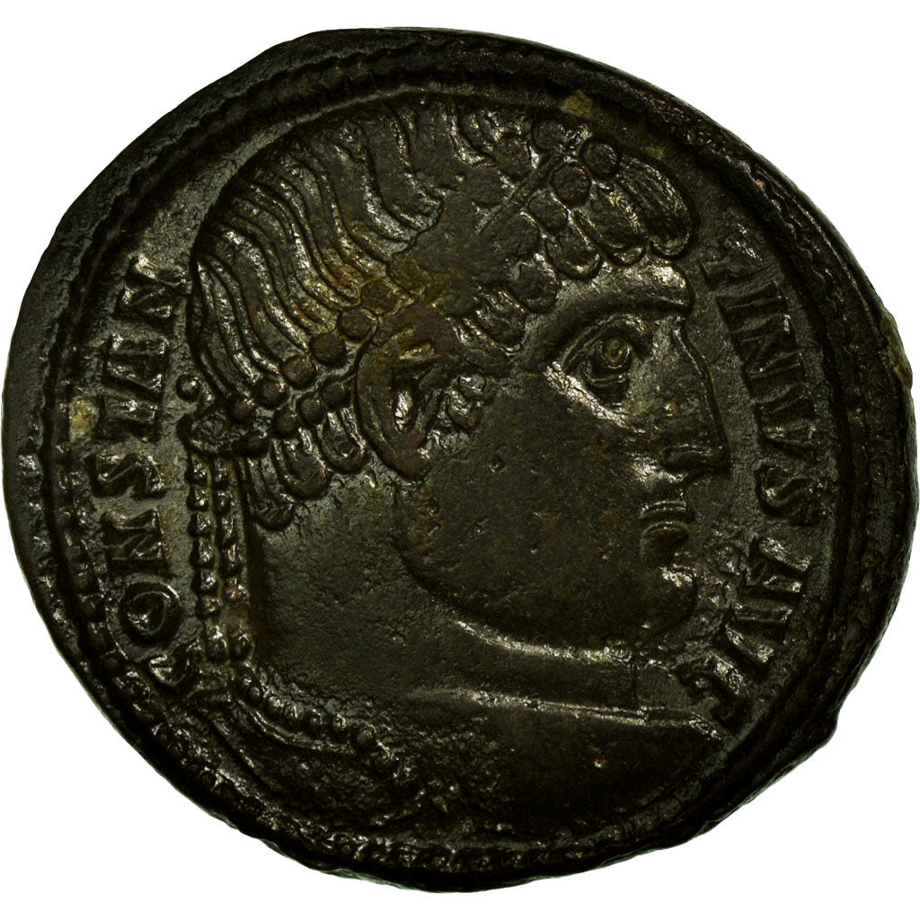 Monnaie, Constantin I, Nummus, Arles, SUP, Cuivre, Cohen:665