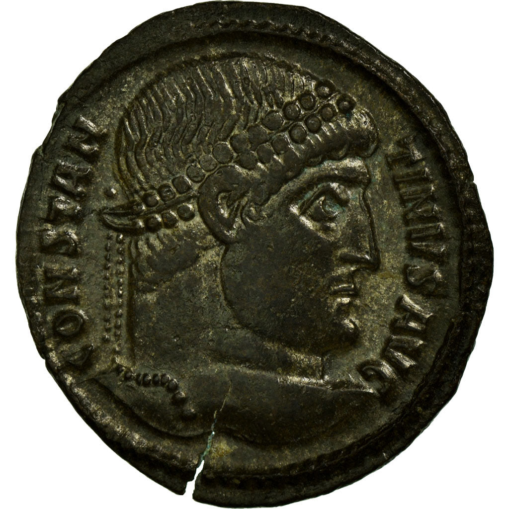 Coin, Constantine I, Medal, Arles, AU(55-58), Copper, Cohen:665