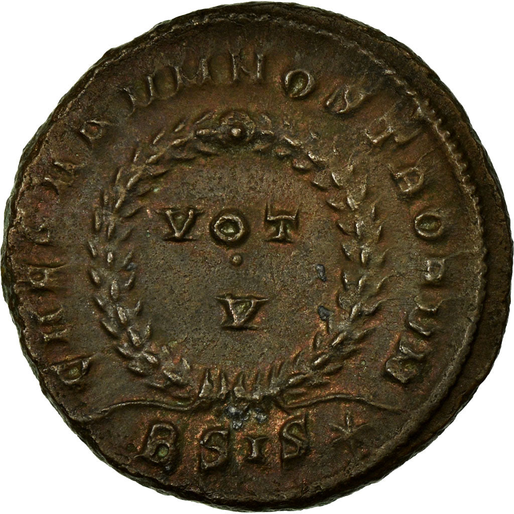 Moneta, Constantine II, Nummus, Siscia, AU(55-58), Miedź, Cohen:31