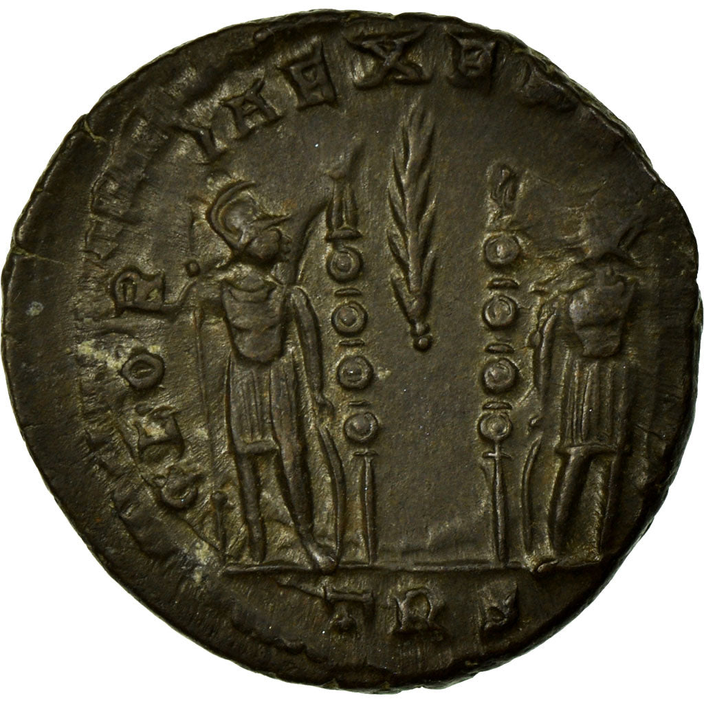 Moneta, Constantius II, Nummus, Trier, AU(50-53), Miedź, Cohen:105