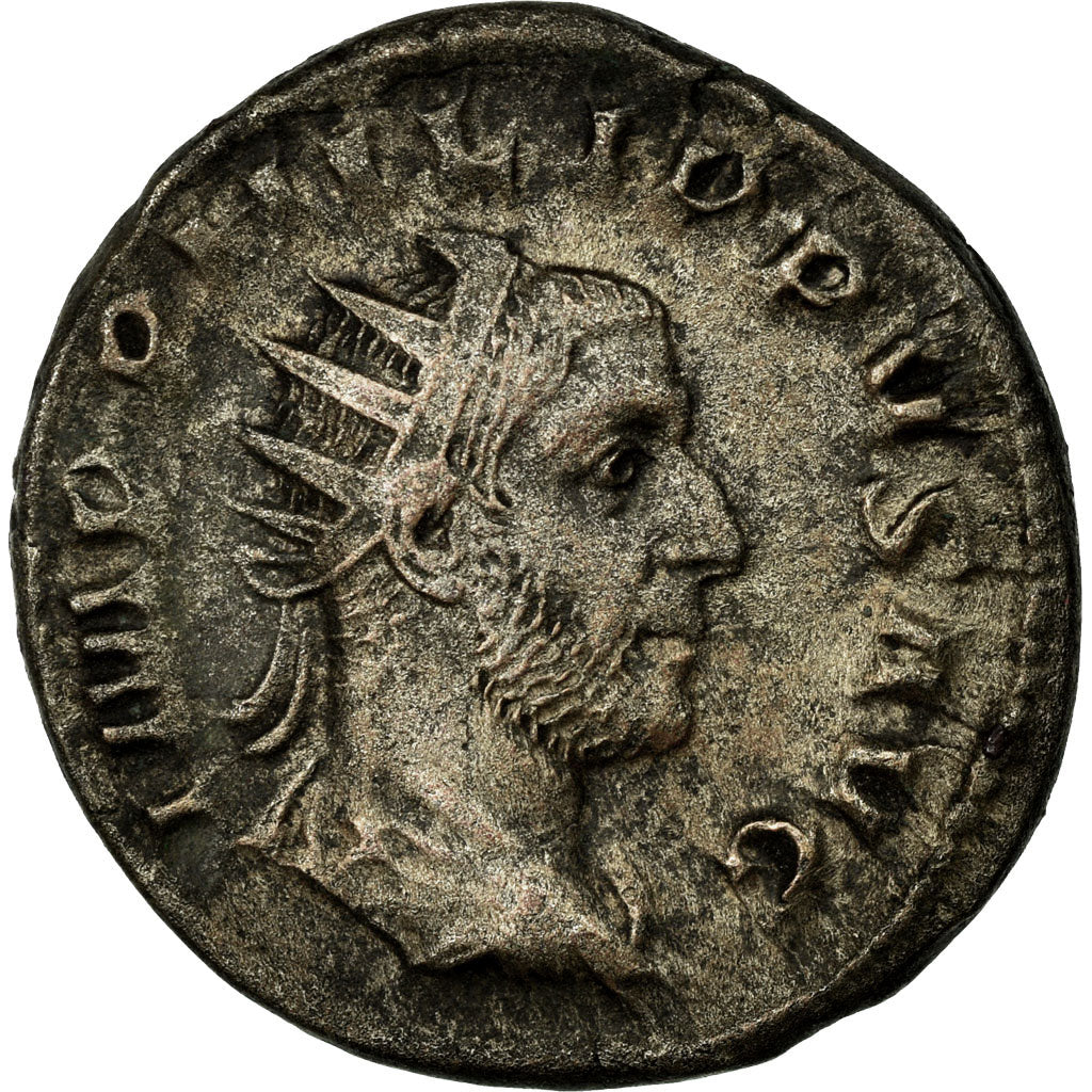 Coin, Philip I, Antoninianus, EF(40-45), Billon, Cohen:23