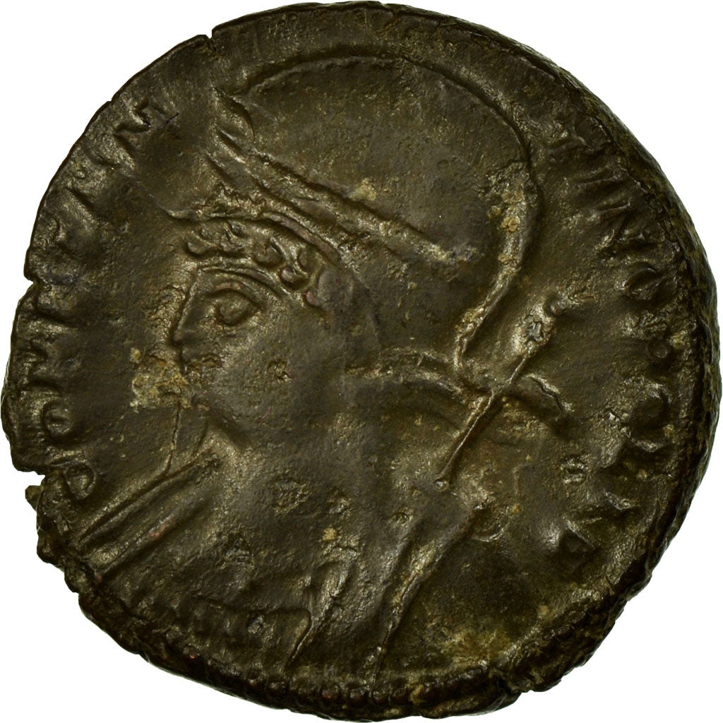 Monnaie, Nummus, Trèves, TTB, Cuivre, Cohen:21