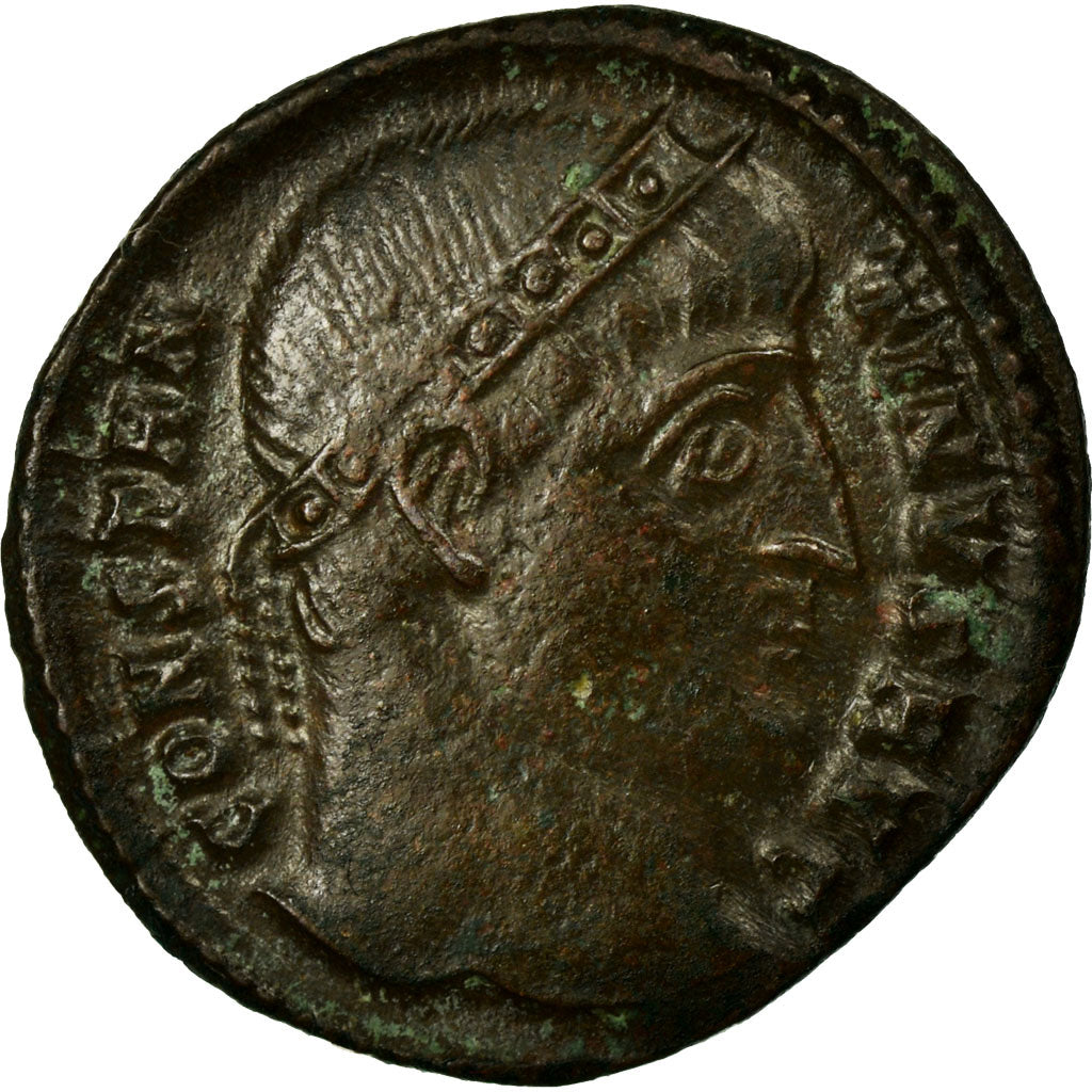 Coin, Constantine I, Nummus, Kyzikos, AU(50-53), Copper, Cohen:454