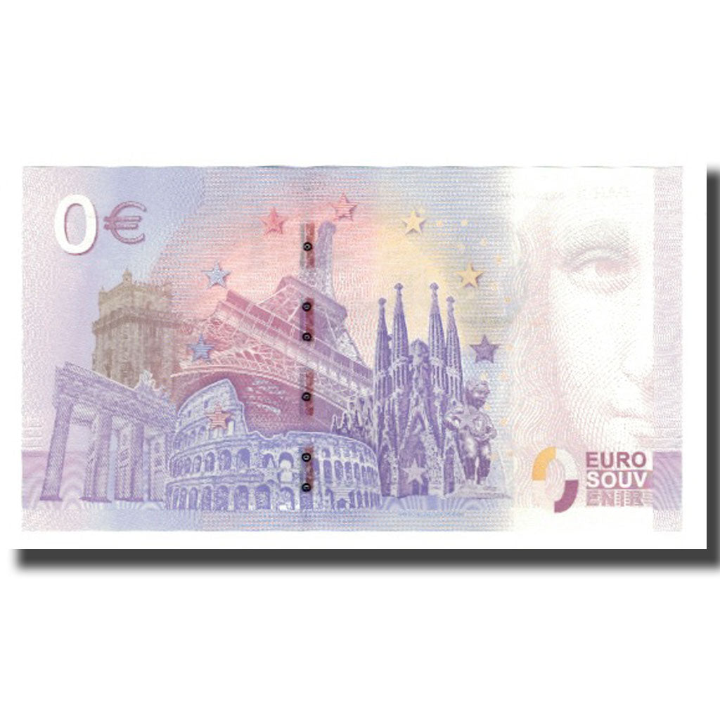 France, Tourist Banknote - 0 Euro, 75/ Paris - Bateaux Parisiens - Bords de