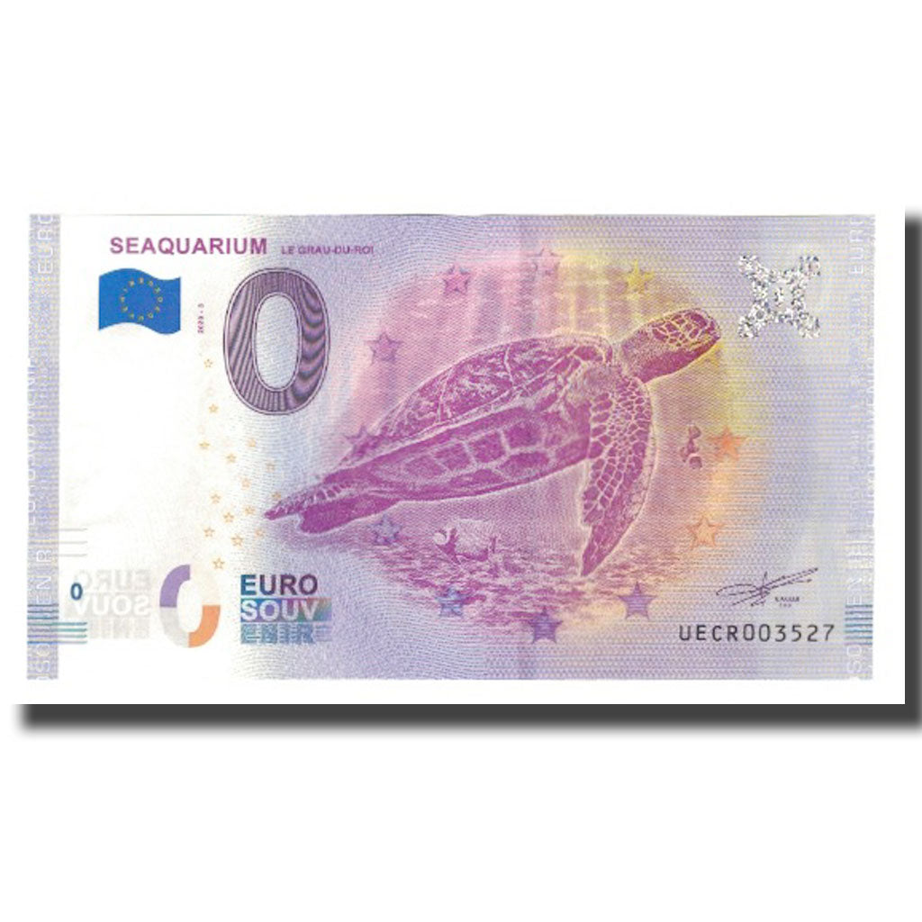 Francia, Tourist Banknote - 0 Euro, 30/ Le Grau-Du-Roi - Seaquarium du Grau du