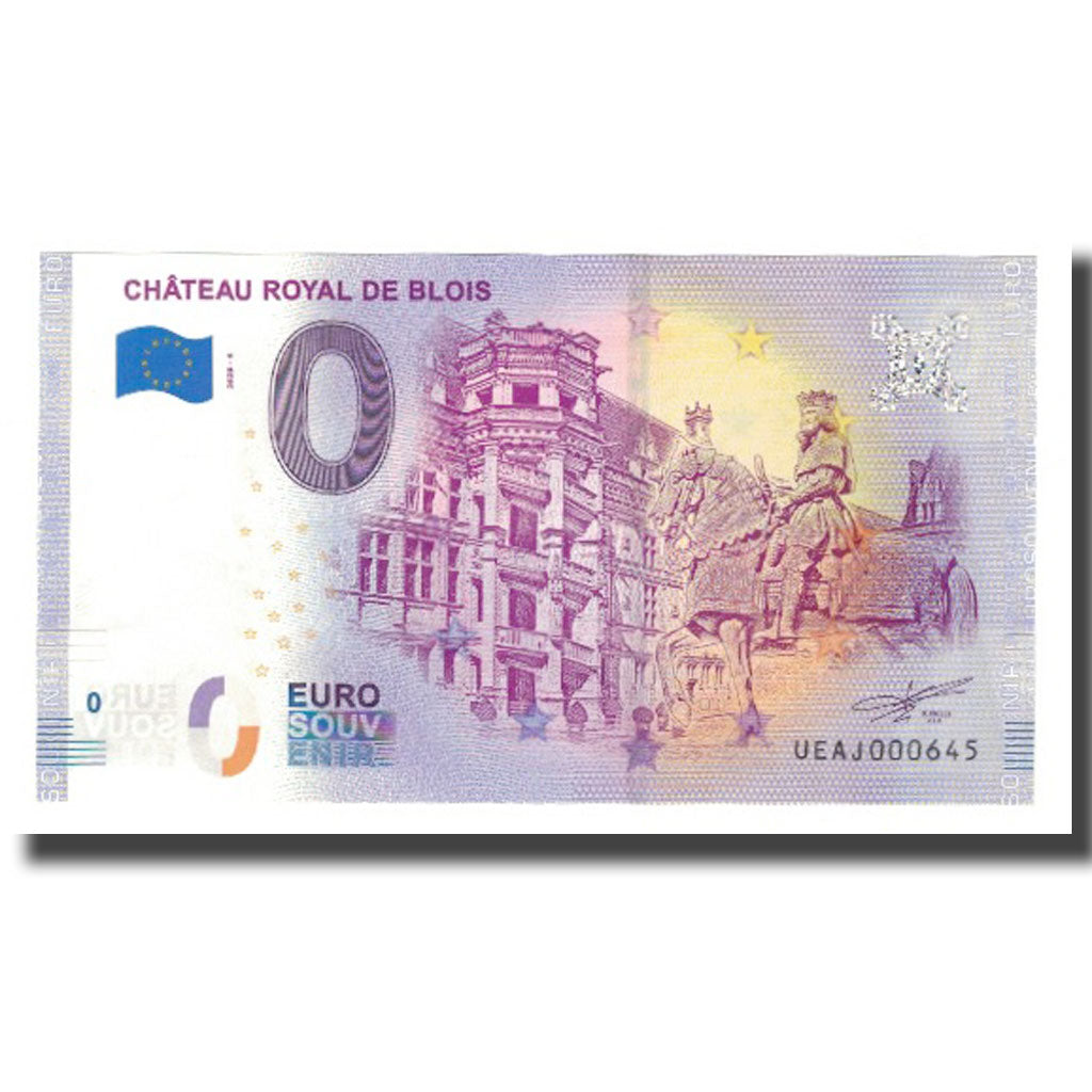 France, Billet Touristique - 0 Euro, 41/ Blois - Château Royal de Blois -