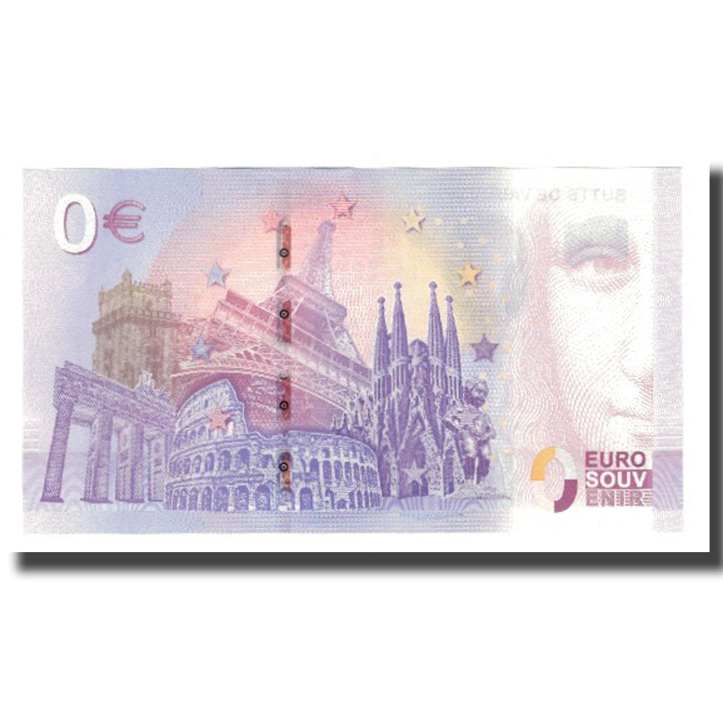 Francia, Tourist Banknote - 0 Euro, 55/ Vauquois - Butte de Vauquois - Monument