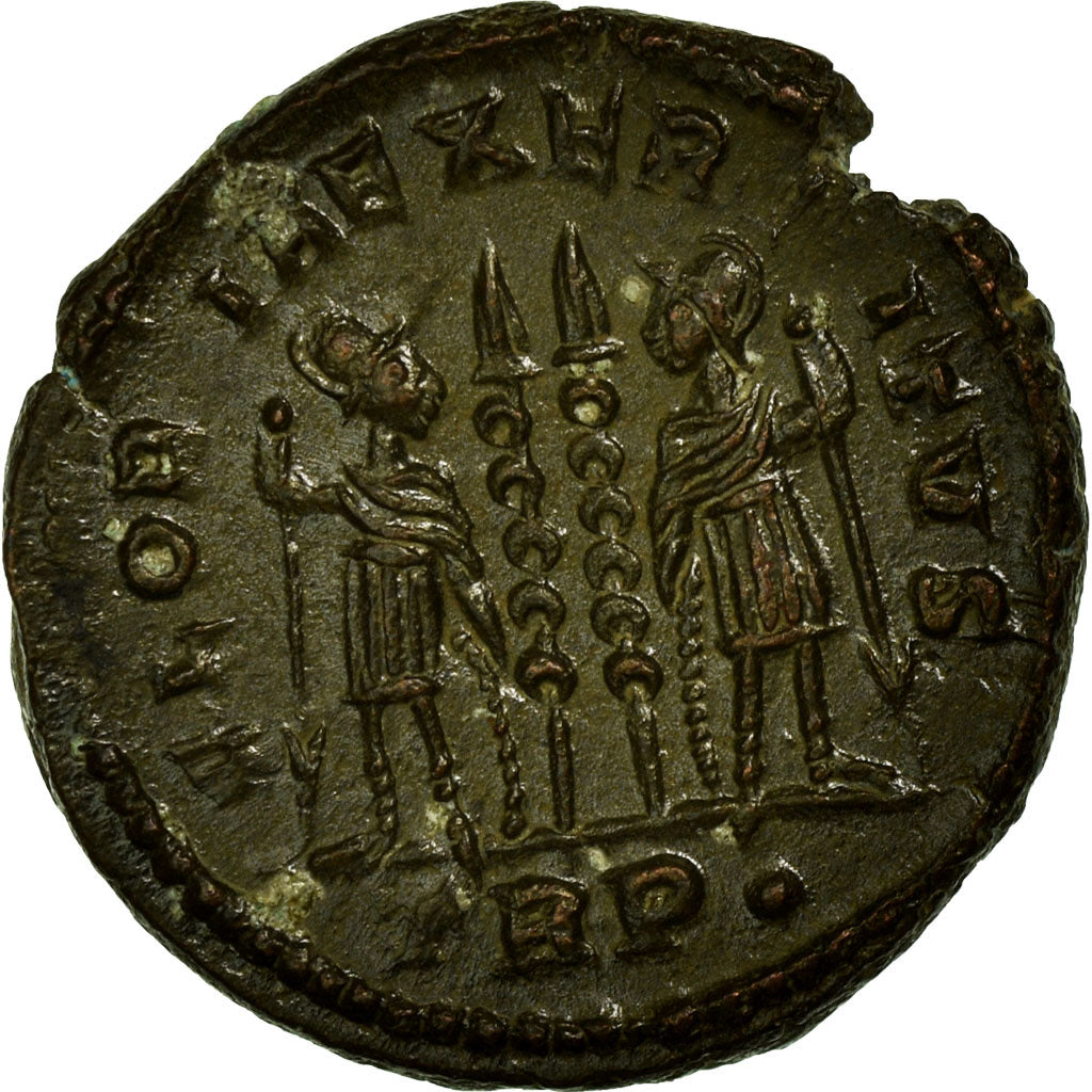 Monnaie, Constantius II, Nummus, Trèves, SUP, Cuivre, Cohen:104