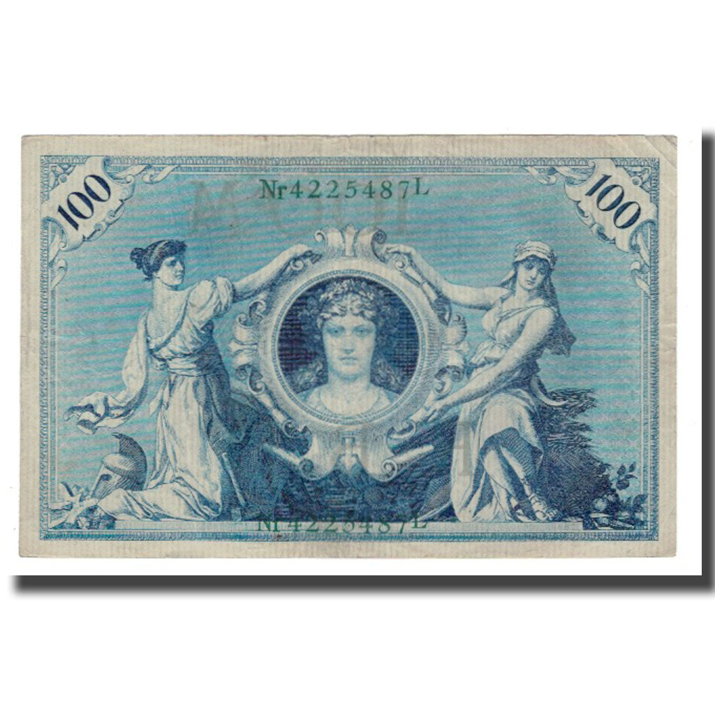 Banconote, Germania, 100 Mark, 1908, 1908-02-07, KM:34, BB