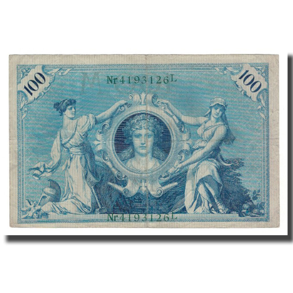 Banknote, Germany, 100 Mark, 1908, 1908-02-07, KM:34, EF(40-45)