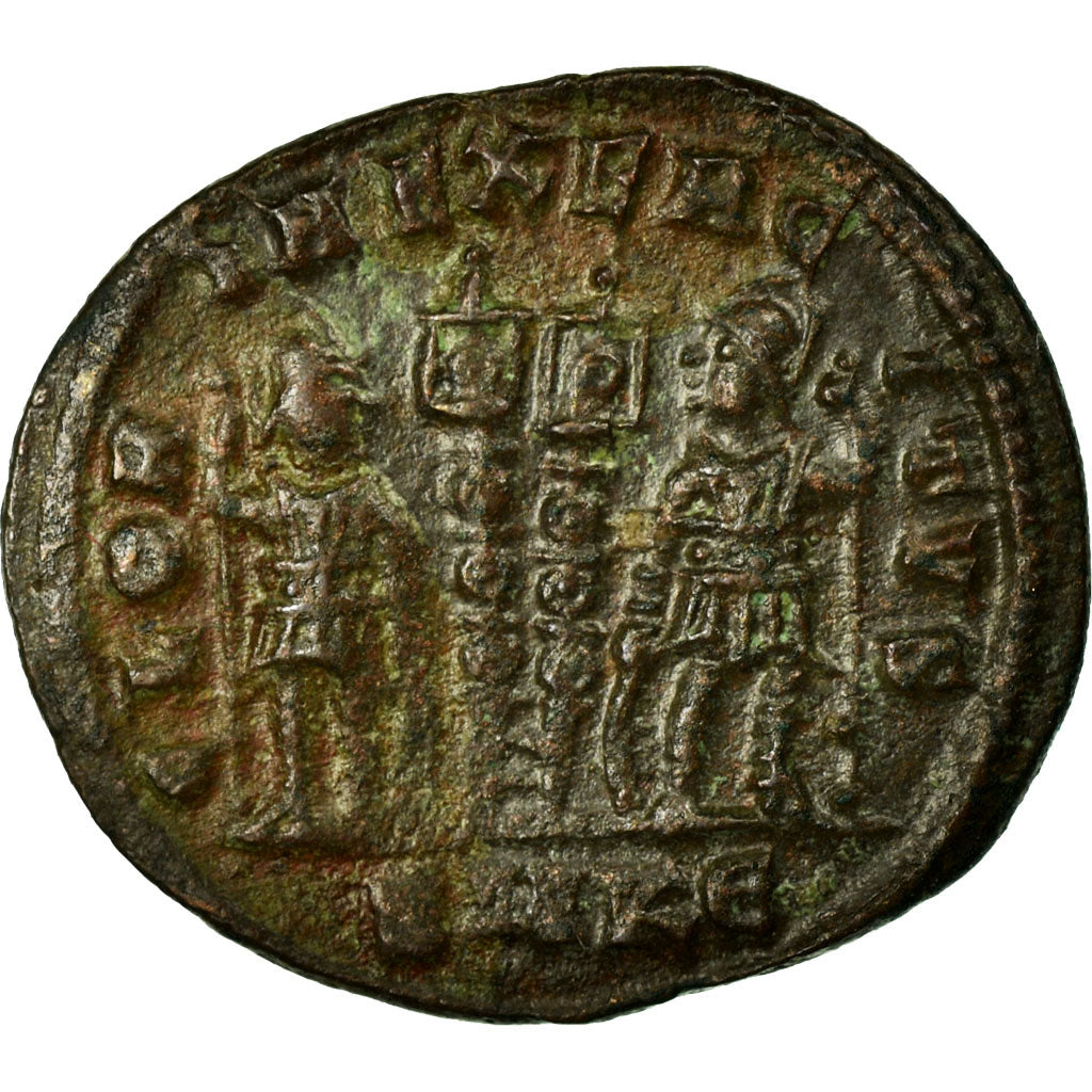 Moneta, Constantine I, Nummus, Kyzikos, EF(40-45), Miedź, Cohen:254
