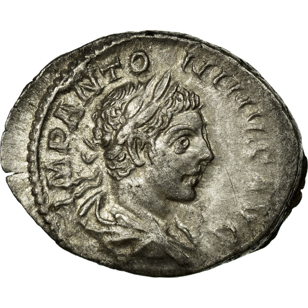 Moneda, Elagabalus, Denarius, MBC+, Plata, Cohen:151
