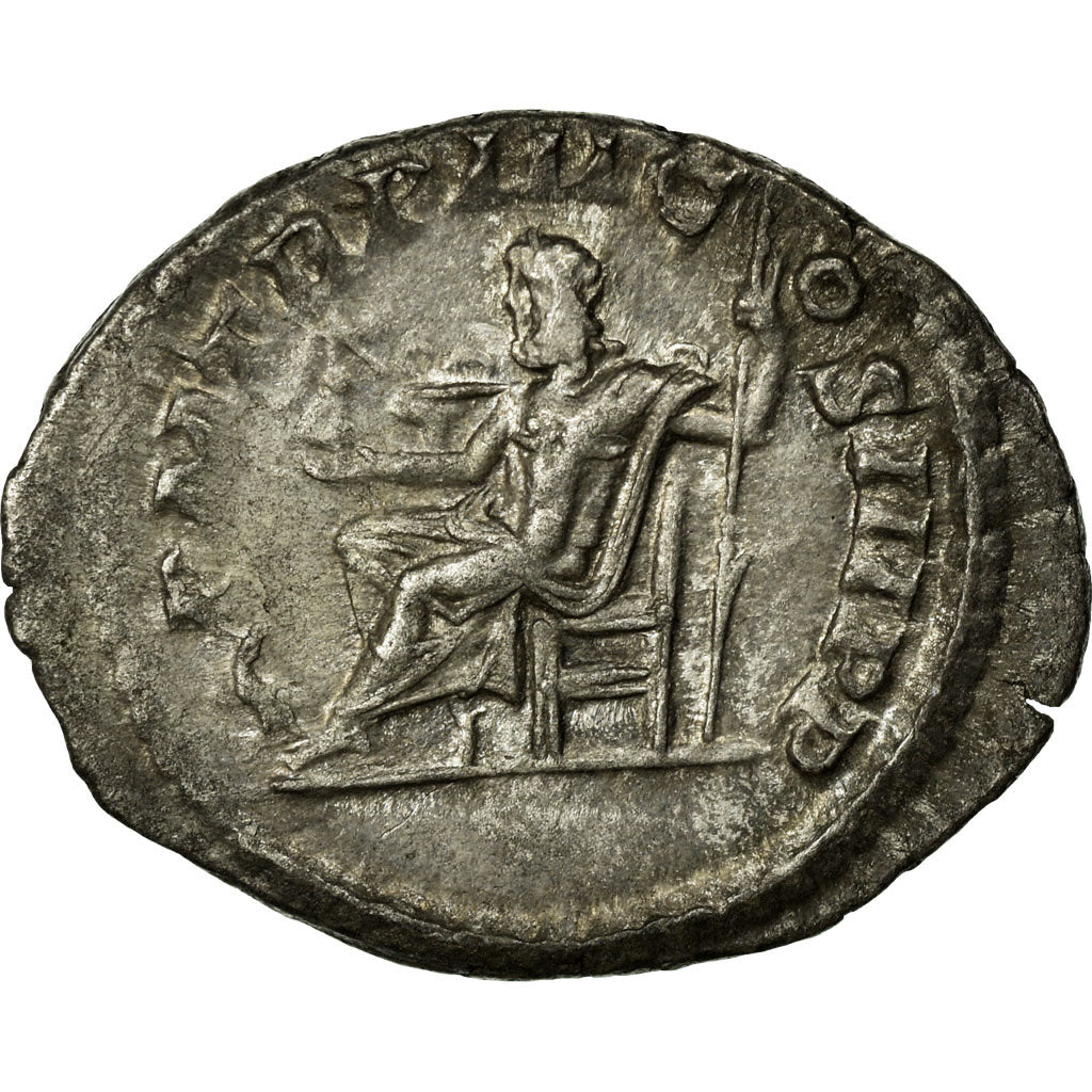 Moneda, Elagabalus, Denarius, MBC+, Plata, Cohen:151