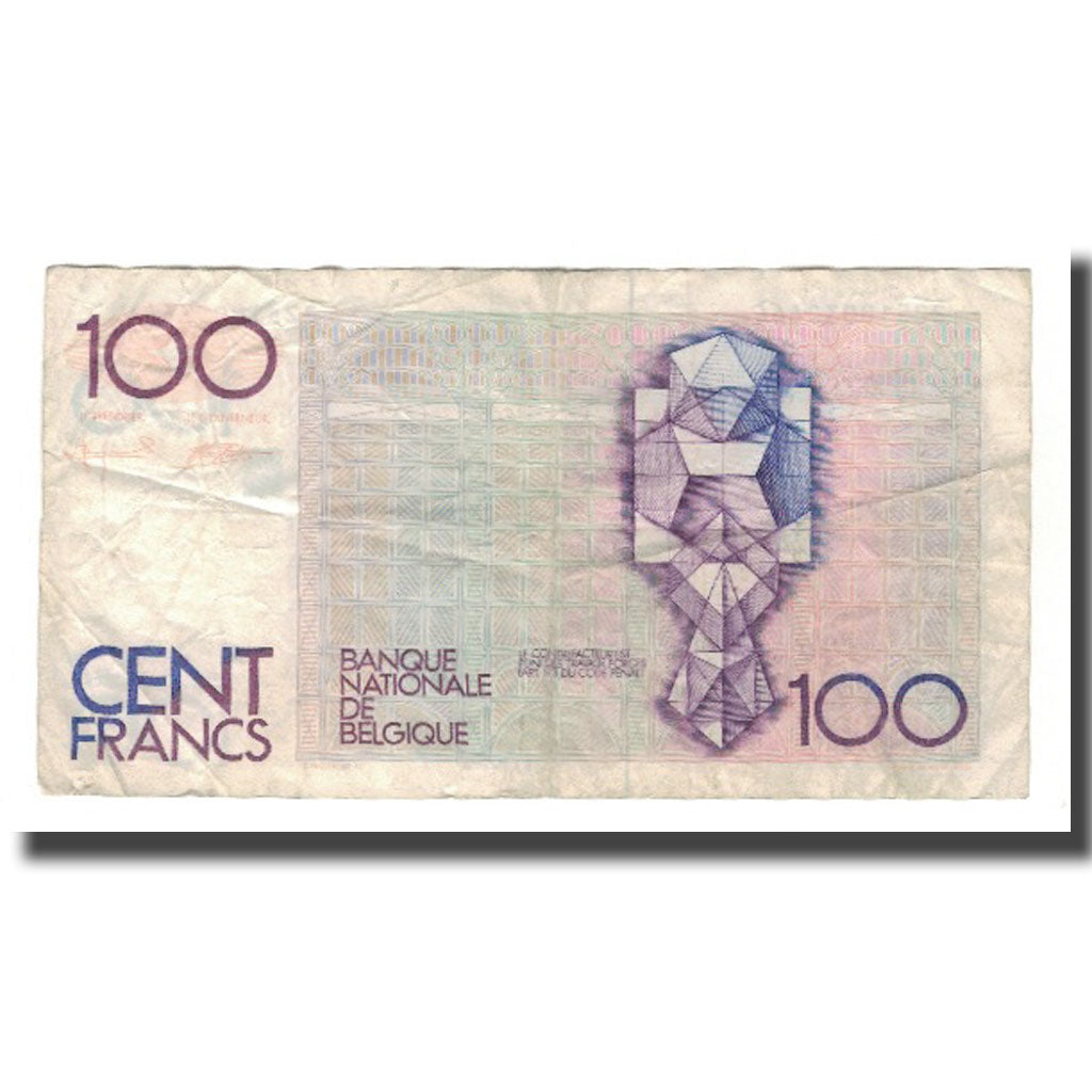 Billet, Belgique, 100 Francs, Undated (1982-94), KM:142a, TB+
