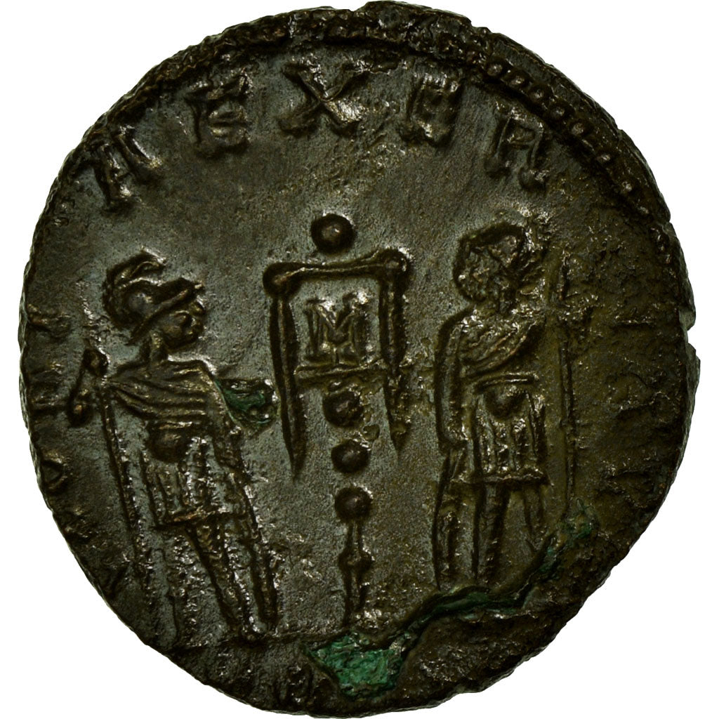 Moneta, Constans, Nummus, Trier, BB+, Rame, Cohen:65