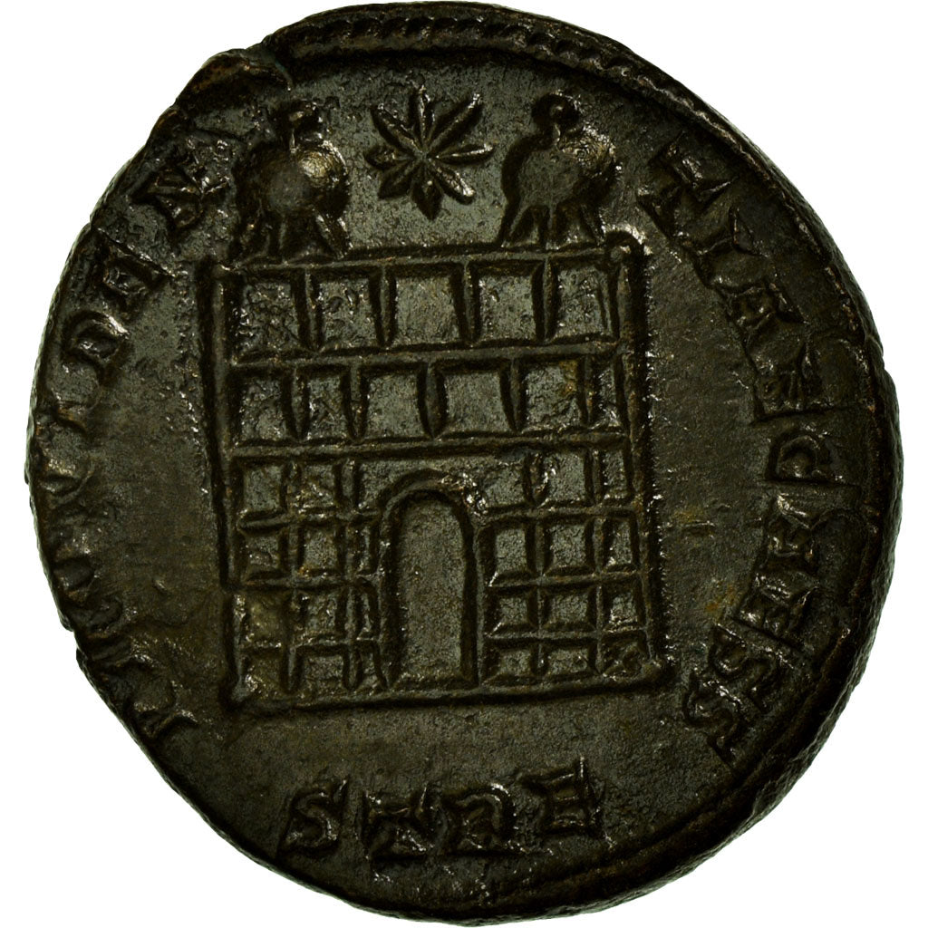 Monnaie, Constantius II, Nummus, Trèves, TTB+, Cuivre, Cohen:167