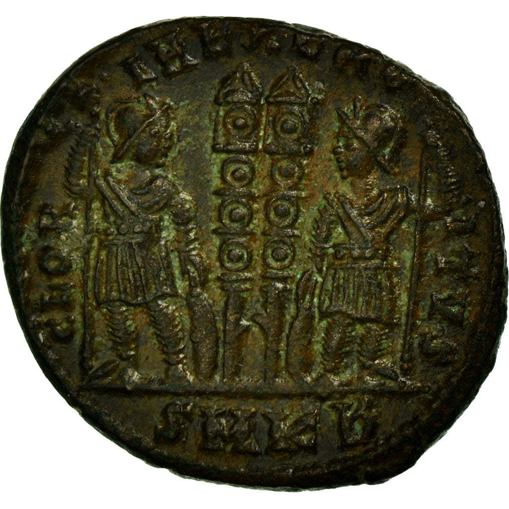 Coin, Constantine I, Nummus, Kyzikos, AU(50-53), Copper, Cohen:254