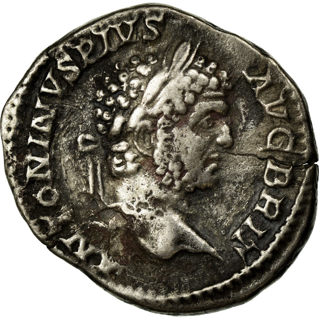Moneta, Caracalla, Denarius, EF(40-45), Srebro, Cohen:206