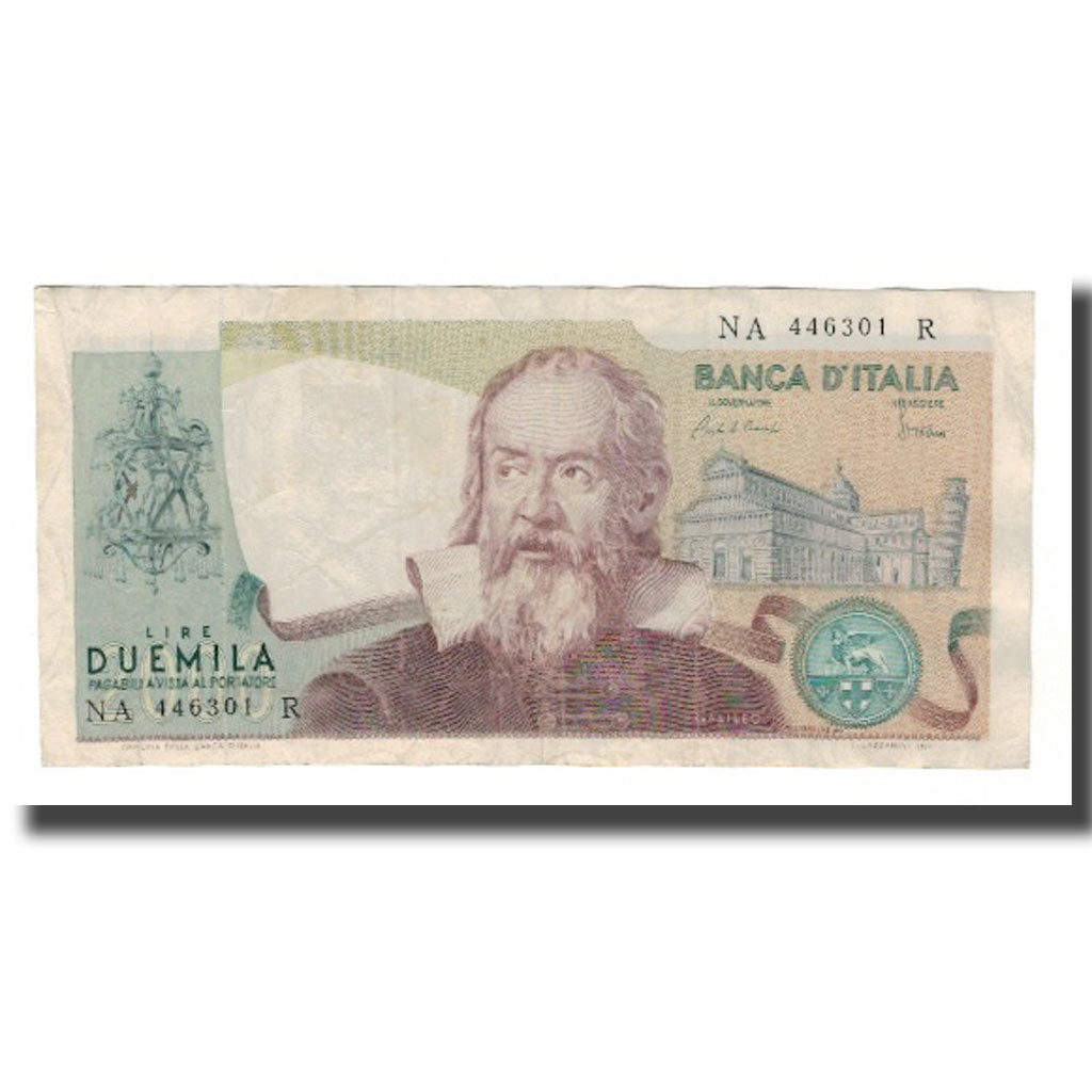 Nota, Itália, 2000 Lire, 1983, 1983-10-24, KM:103c, AU(50-53)