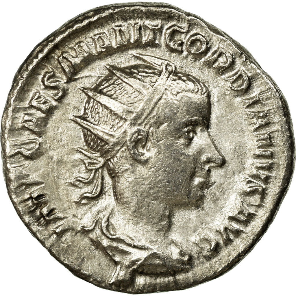 Coin, Gordian III, Antoninianus, AU(50-53), Billon, Cohen:357