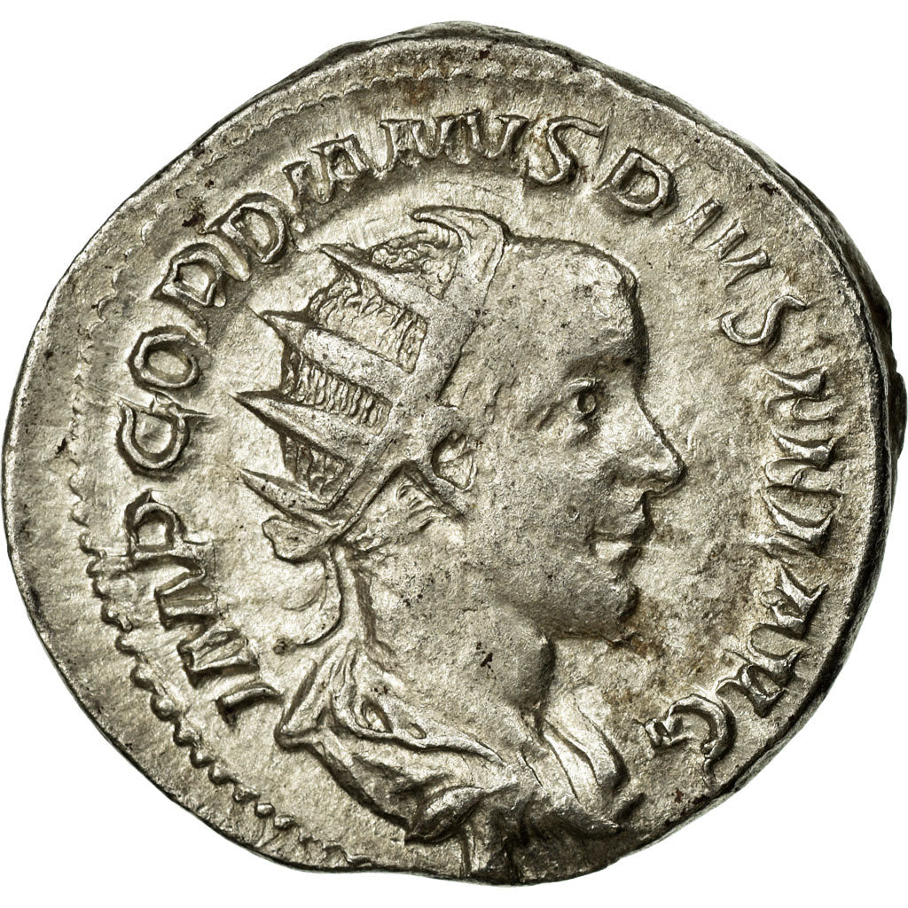 Coin, Gordian III, Antoninianus, AU(50-53), Billon, Cohen:121