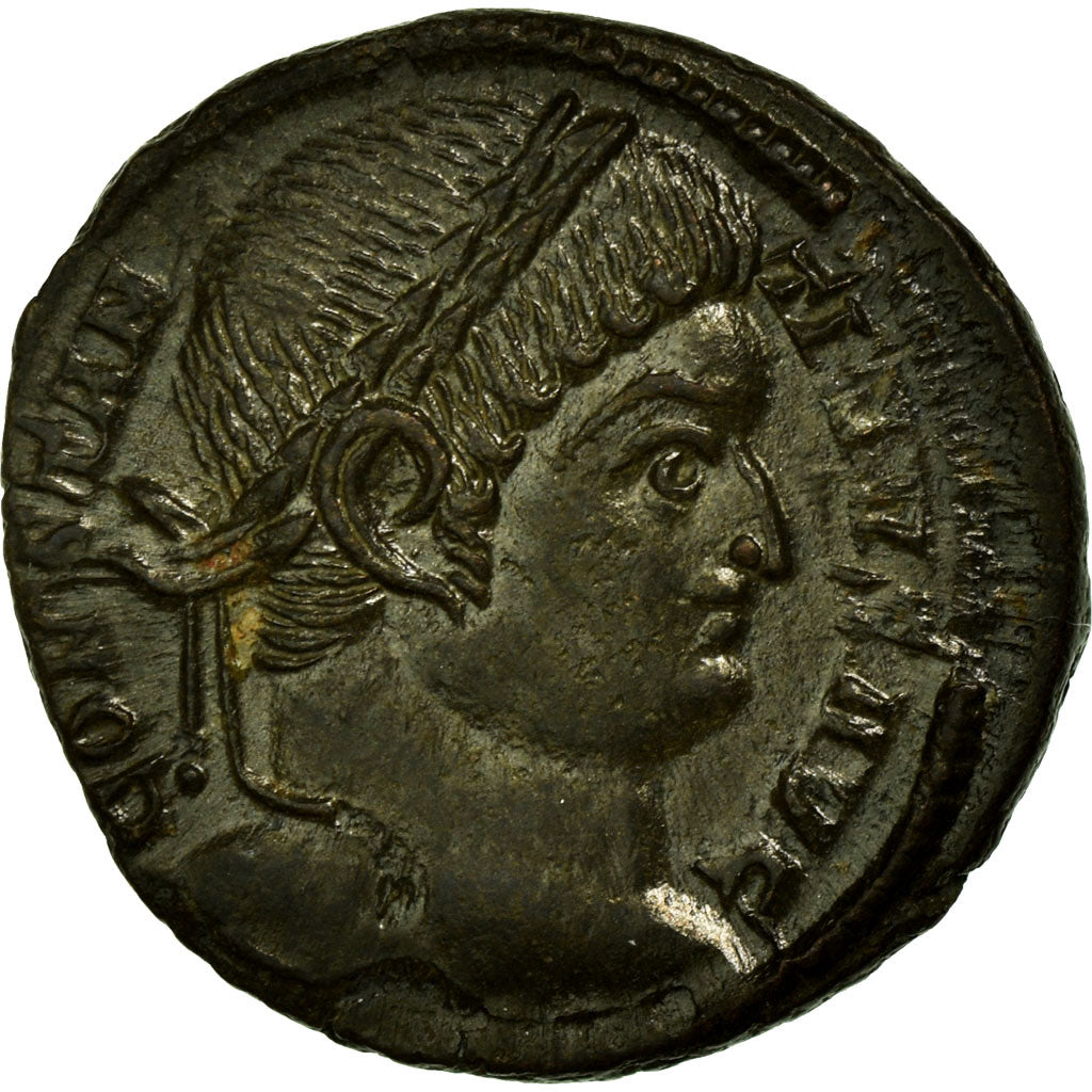 Monnaie, Constantin I, Nummus, Trèves, TTB+, Cuivre, Cohen:454