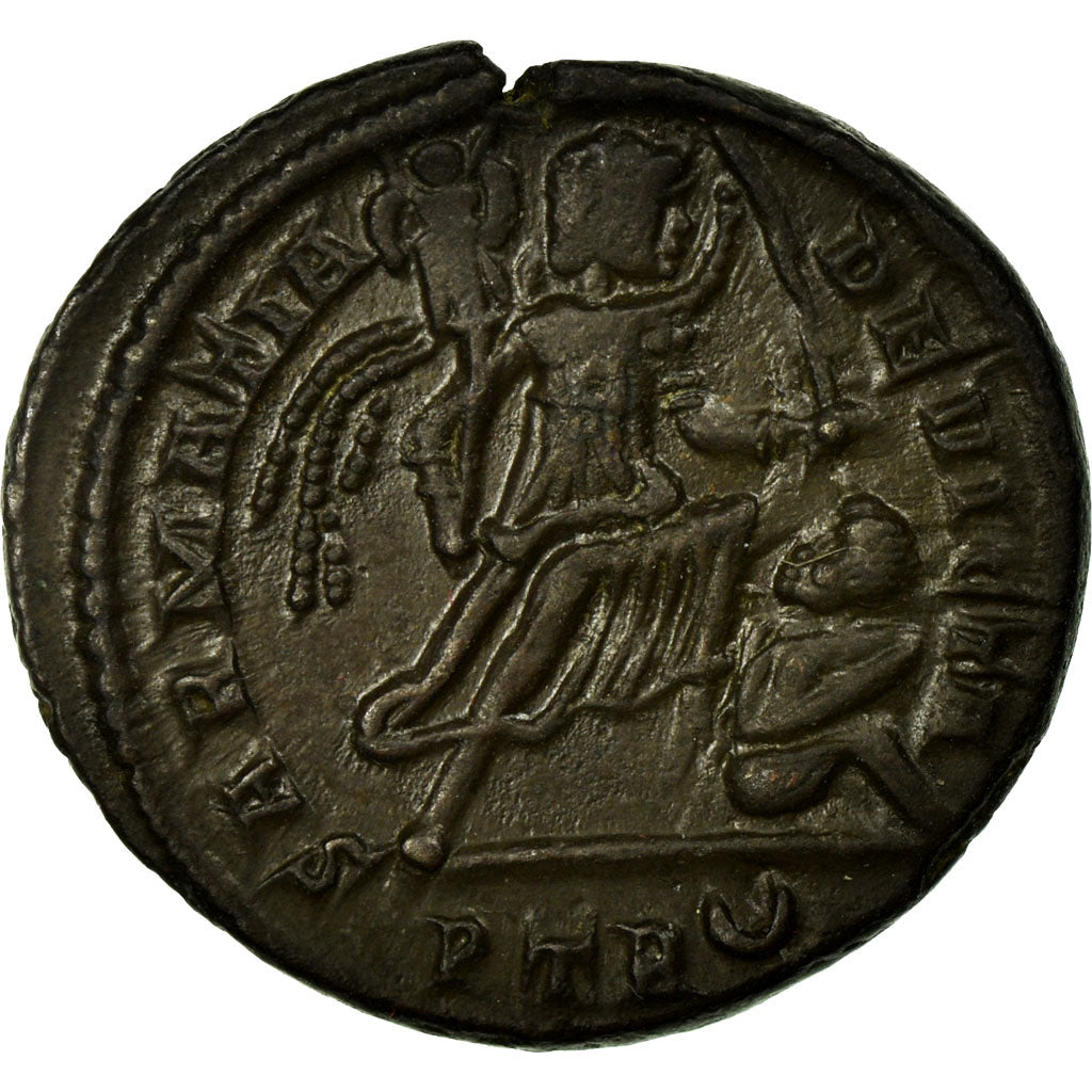 Moneta, Constantine I, Nummus, Trier, AU(50-53), Miedź, Cohen:487