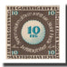 Banknote, Germany, Halle a.d. Saale Stadt, 10 Pfennig, Batiment, undated (1921)