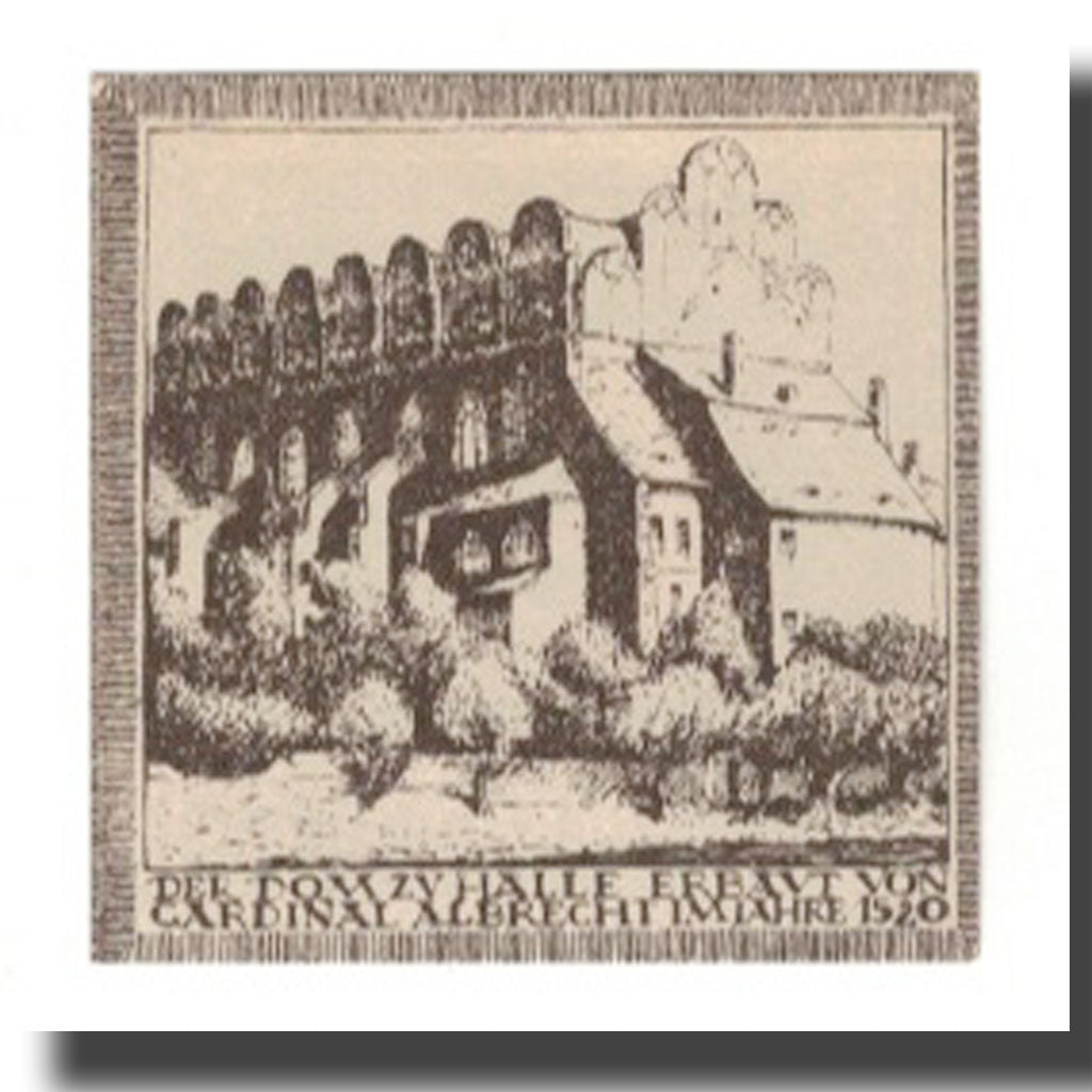 Banknote, Germany, Halle a.d. Saale Stadt, 10 Pfennig, batiment 1, undated