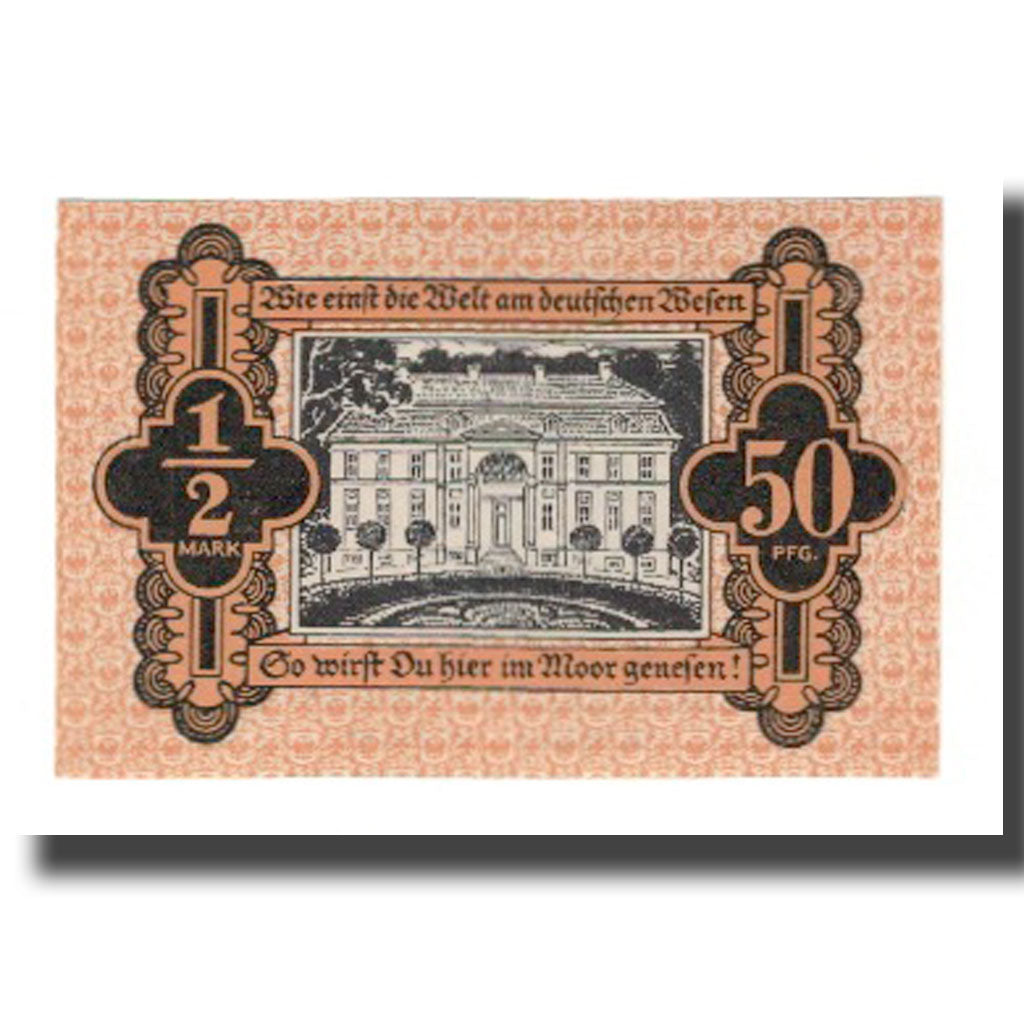 Banknote, Germany, Freienwalde a. Oder Stadt, 50 Pfennig, batiment 1, 1920
