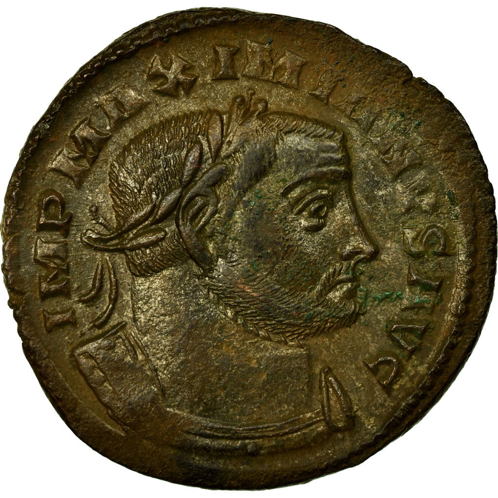 Moneta, Maximianus, Follis, AU(50-53), Miedź, Cohen:198