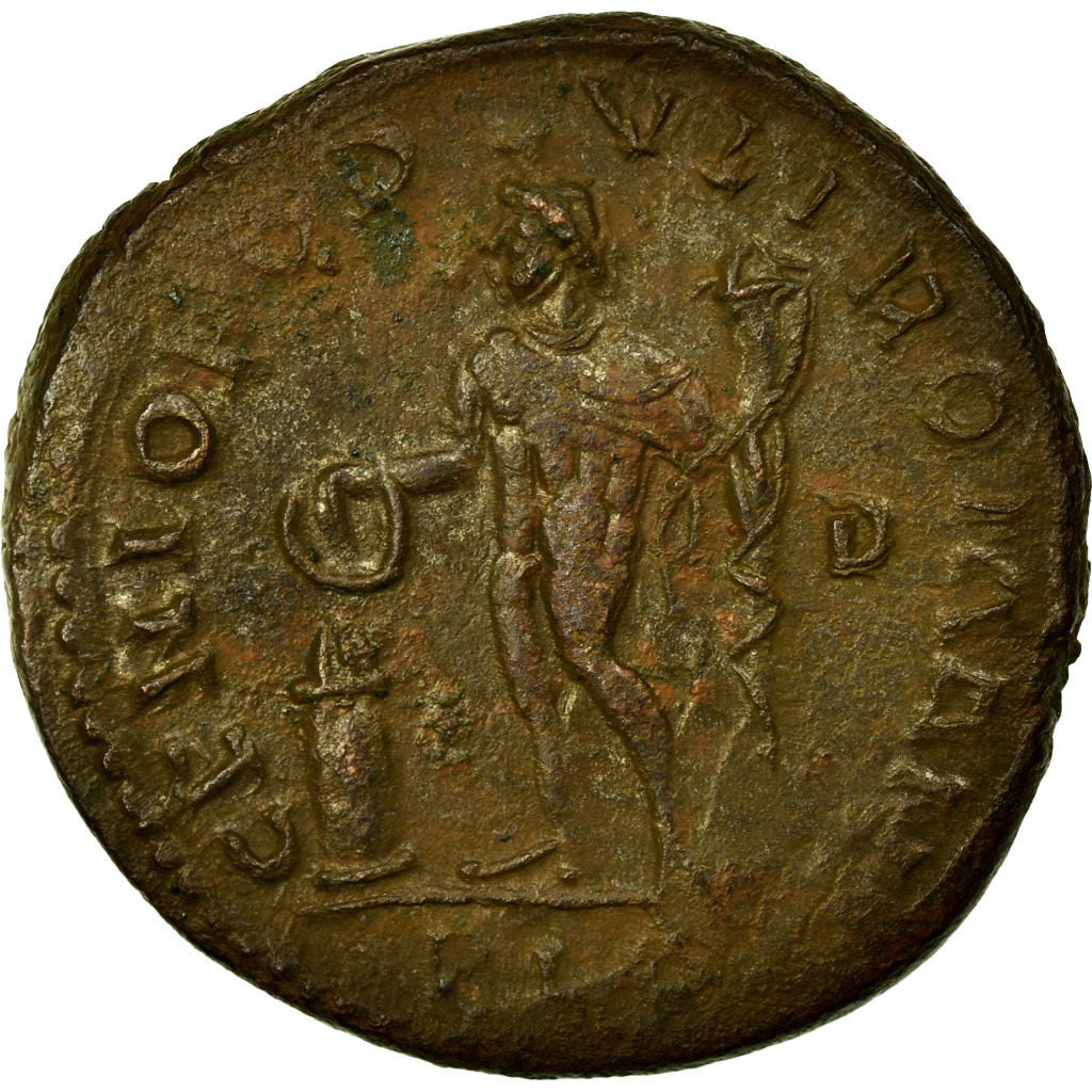 Moneta, Maximianus, Follis, AU(50-53), Miedź, Cohen:198