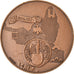 Suisse, Médaille, Ville de Lausanne, 1981, Barman, SUP, Cuivre