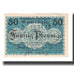Banknot, Niemcy, Forst Stadt, 50 Pfennig, Blason 1, 1919, 1919-02-01, AU(55-58)