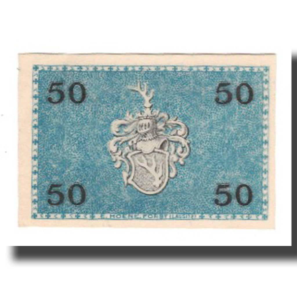 Banknot, Niemcy, Forst Stadt, 50 Pfennig, Blason 1, 1919, 1919-02-01, AU(55-58)