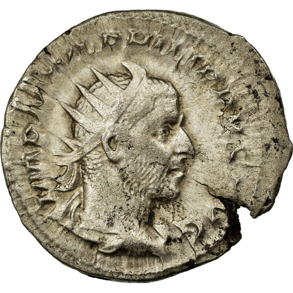 Moneta, Philip I, Antoninianus, EF(40-45), Bilon, Cohen:23