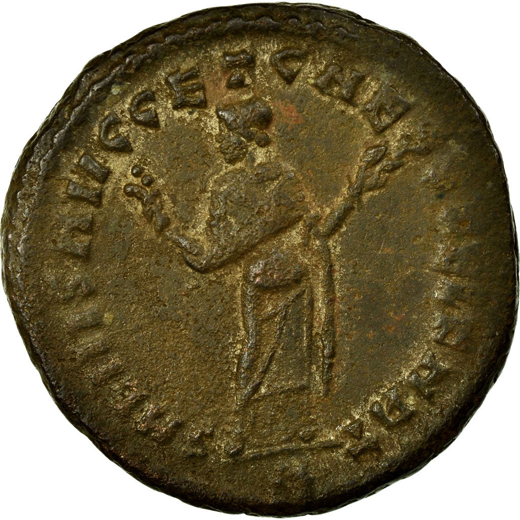Munten, Diocletianus, Follis, ZF, Koper, Cohen:437