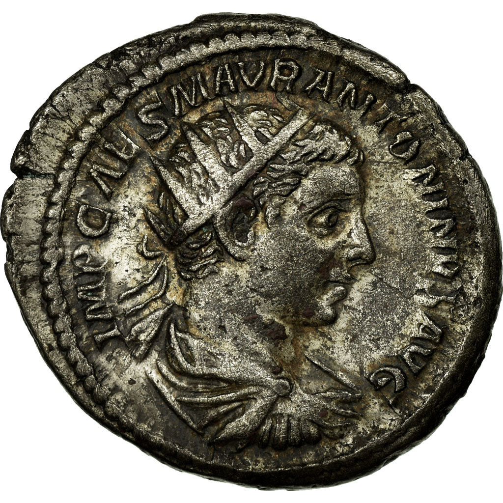 Moneta, Elagabalus, Antoninianus, AU(50-53), Bilon, Cohen:113