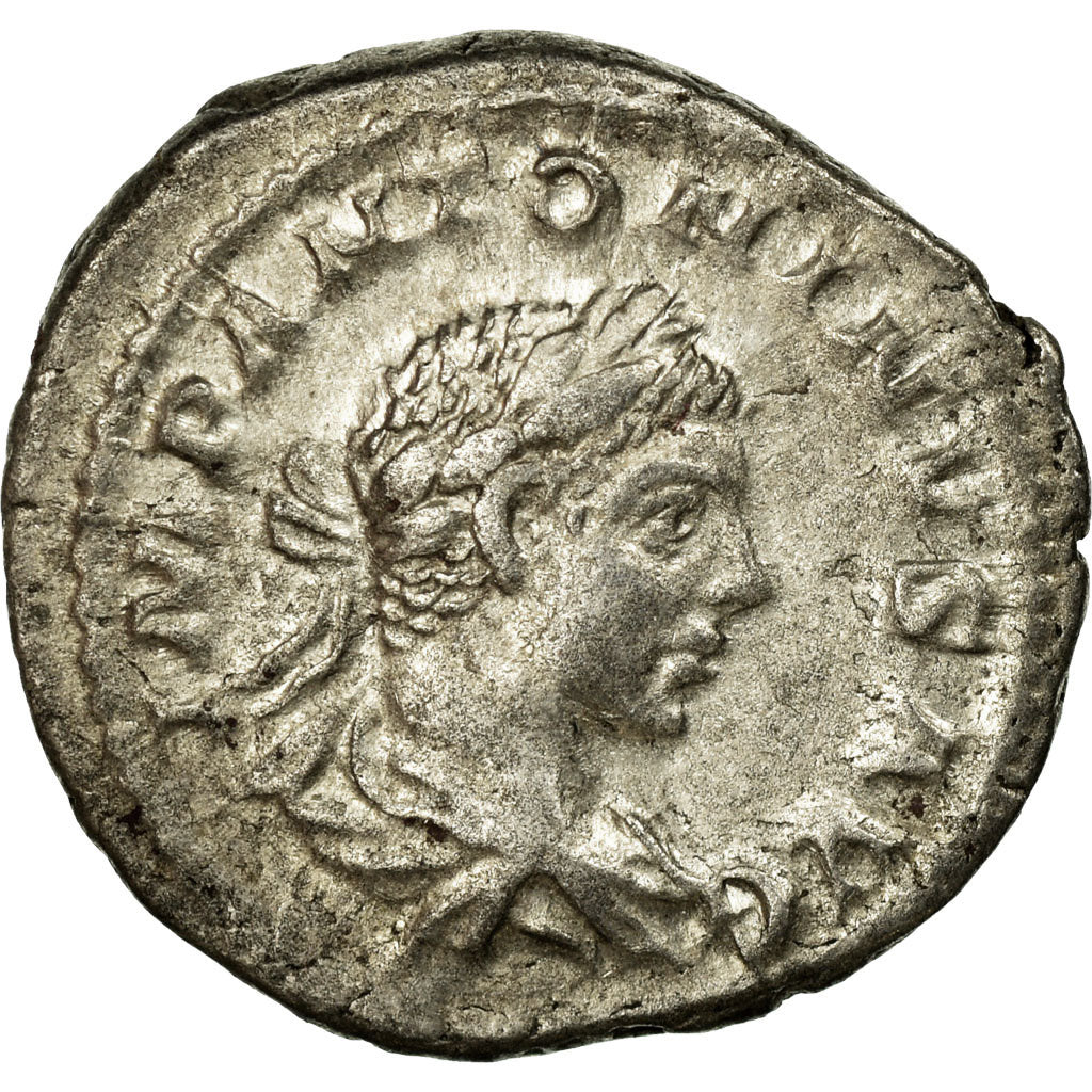 Coin, Elagabalus, Denarius, AU(50-53), Silver, Cohen:280