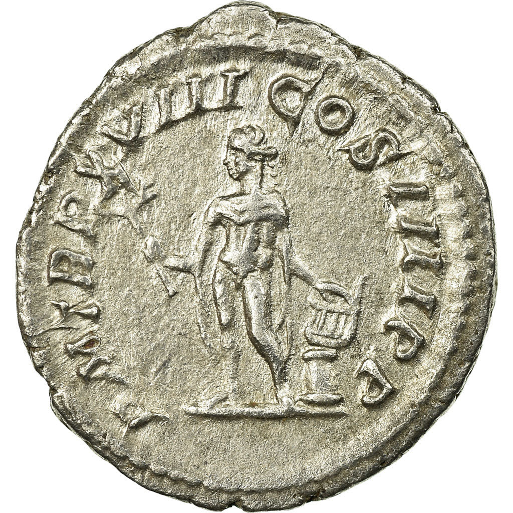 Moneta, Caracalla, Denarius, AU(55-58), Srebro, Cohen:282.
