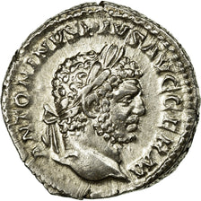 Moneta, Caracalla, Denarius, AU(55-58), Srebro, Cohen:211