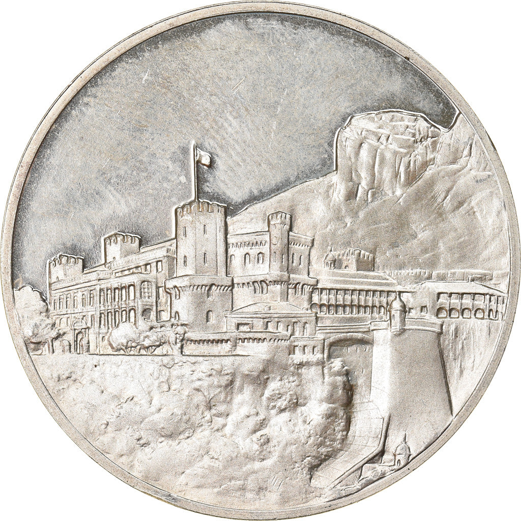 Monaco, medaglia, Prince Rainier III, Politics, Society, War, SPL, Argento