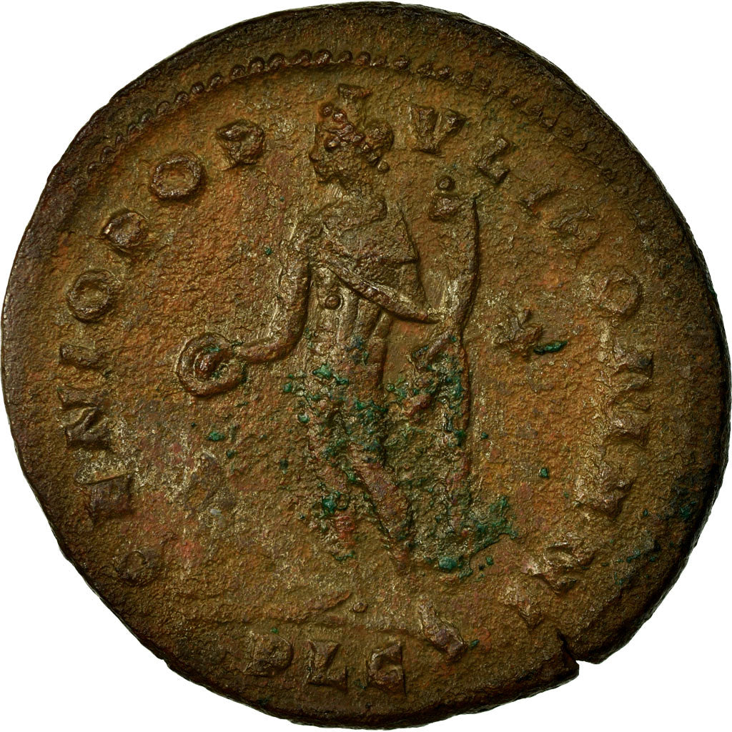 Coin, Maximianus, Follis, AU(50-53), Copper, Cohen:161