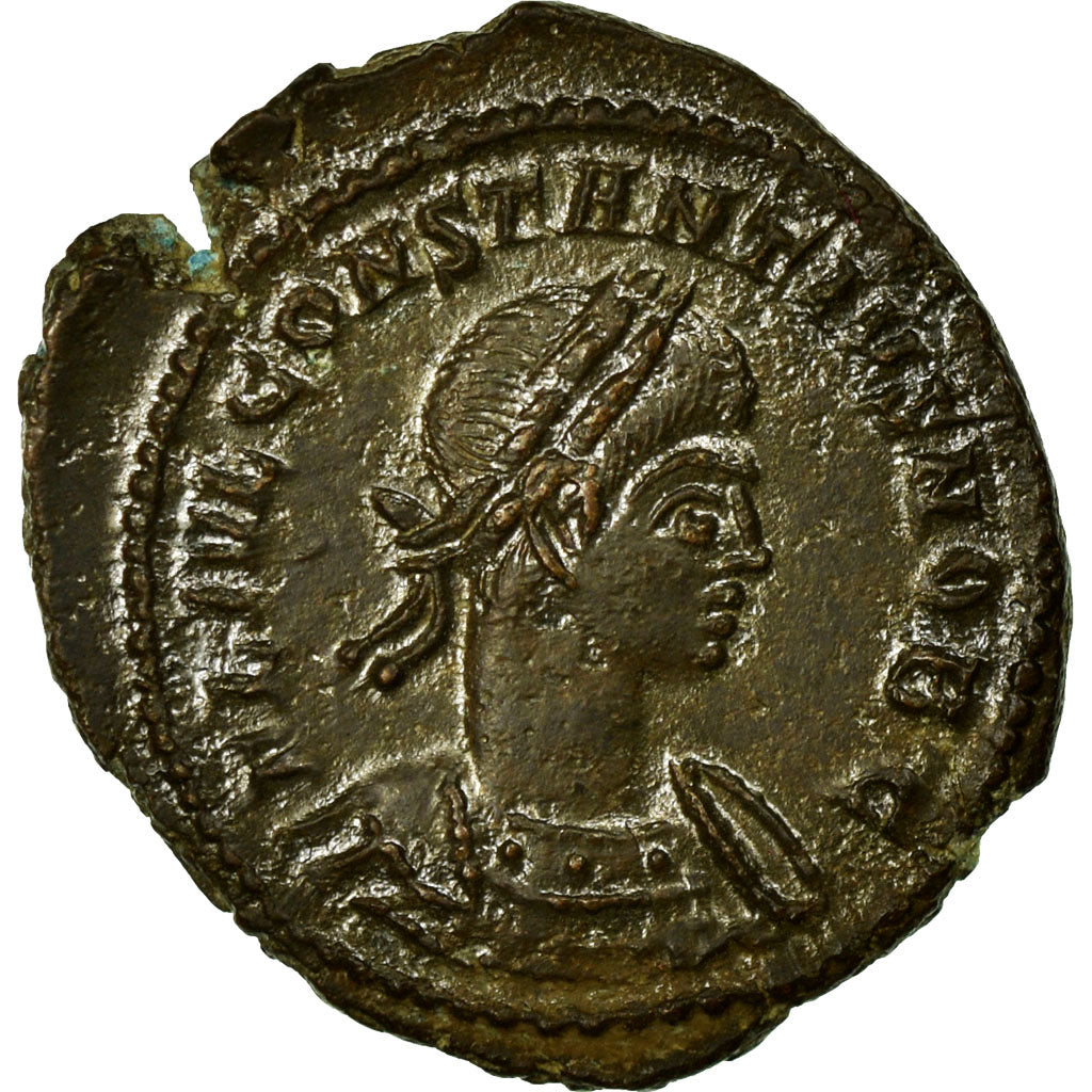 Monnaie, Constantius II, Nummus, Trèves, SUP, Cuivre, Cohen:104